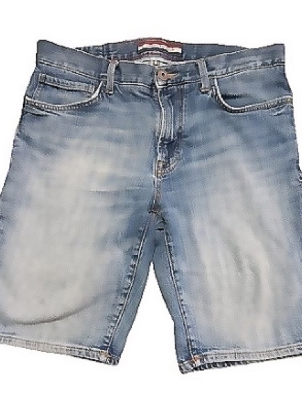 Tommy Hilfiger Denim Shorts Light Wash Classic Straight Mens 32